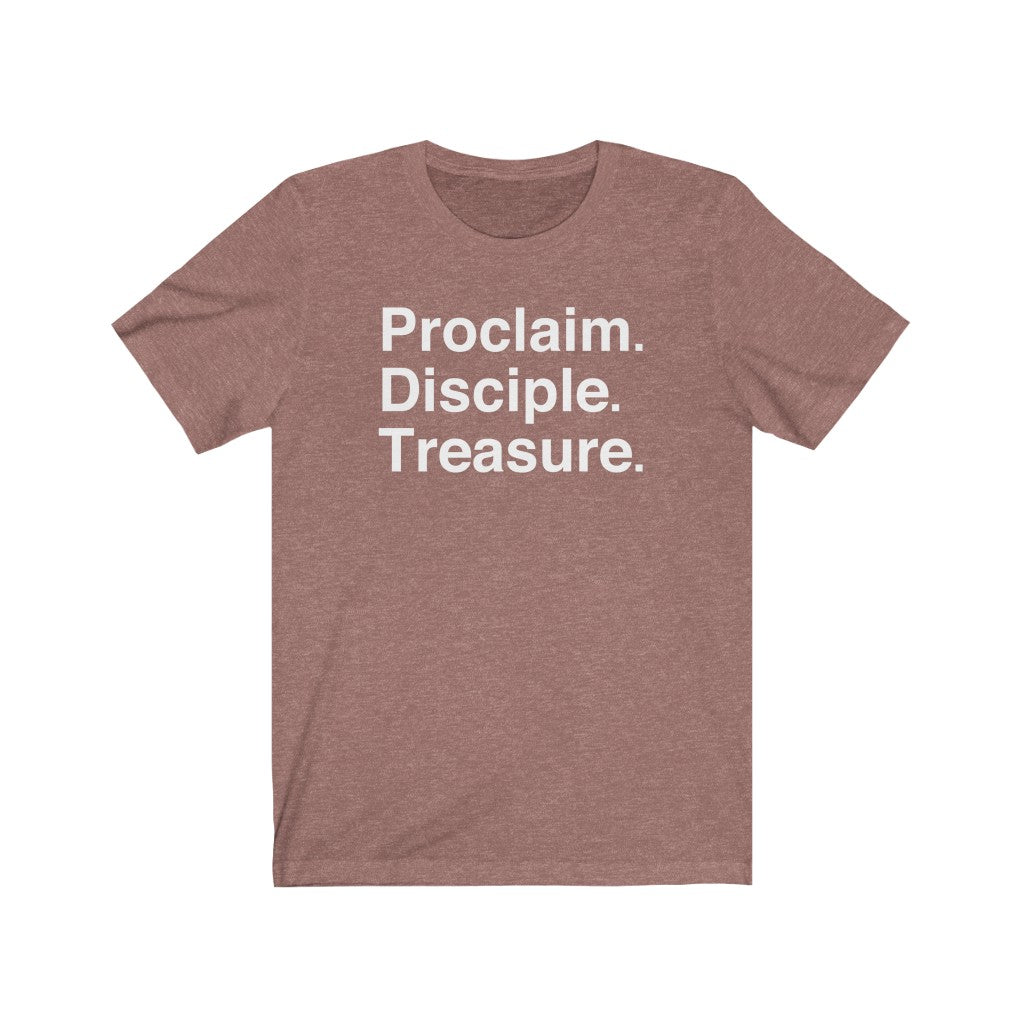 T-Shirt - WCC Mission Statement - Double-Sided