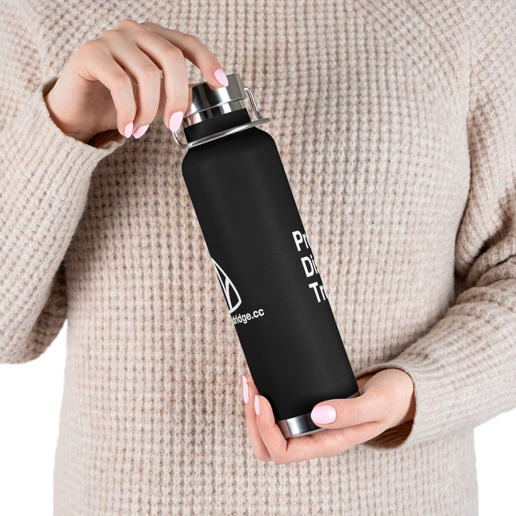Water Bottle - WCC Mission Statement - 22oz Vacuum Insulated
