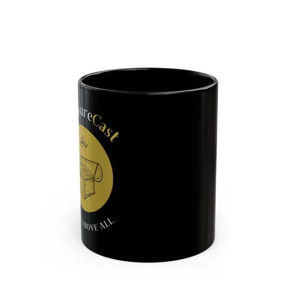 TreasureCast Black Mug (11oz, 15oz)